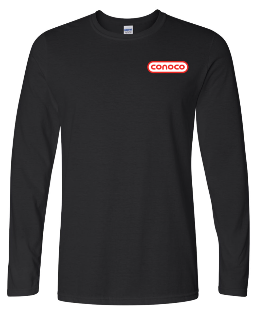 Black Softstyle® Long Sleeve T-Shirt