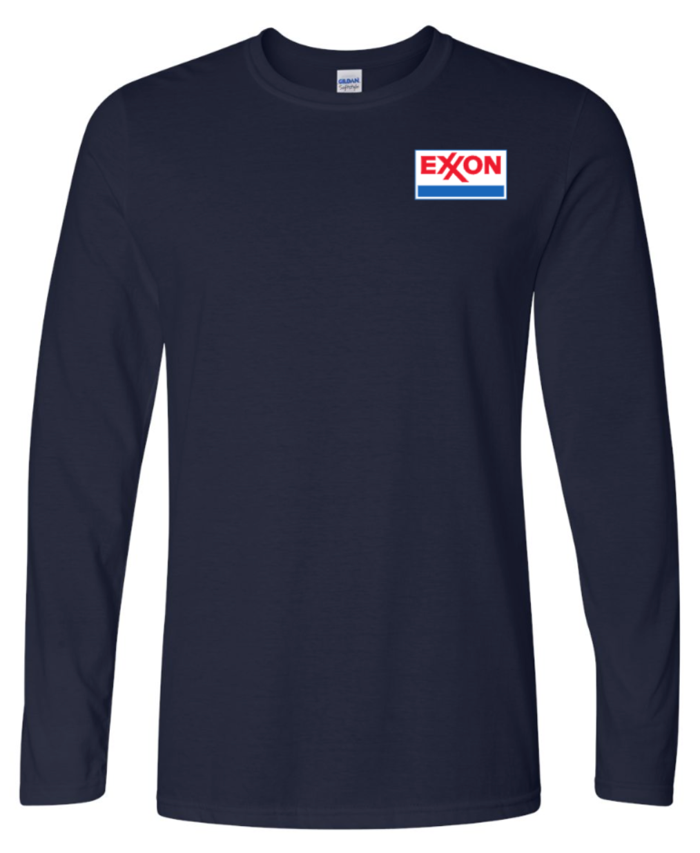 Navy Softstyle® Long Sleeve T-Shirt