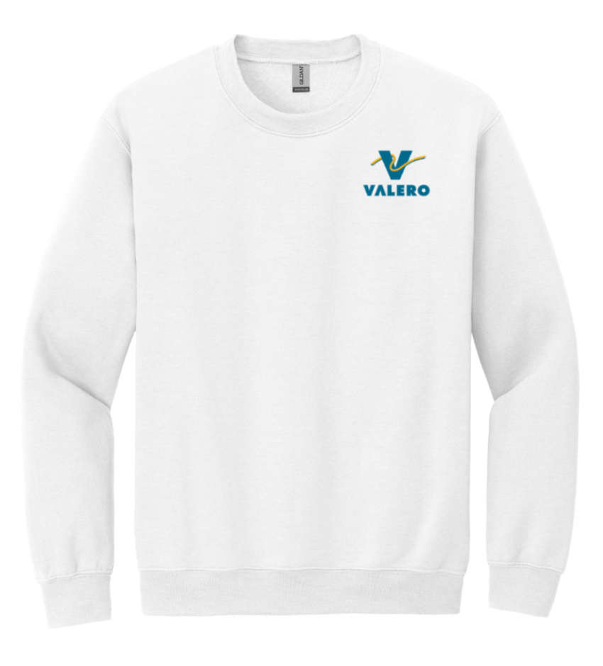 White Heavy Blend™ Crewneck Sweatshirt