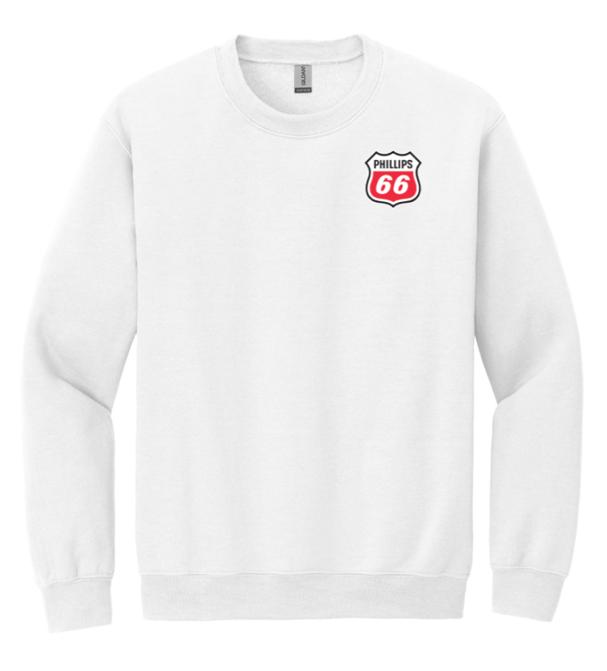 White Heavy Blend™ Crewneck Sweatshirt