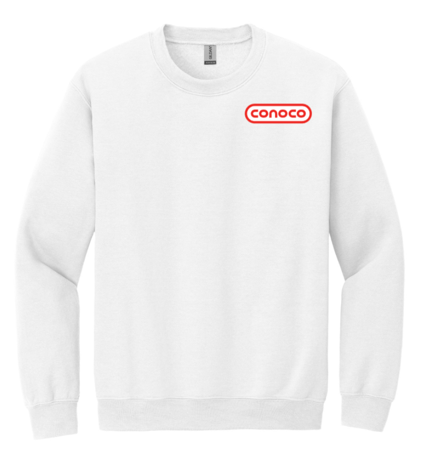 White Heavy Blend™ Crewneck Sweatshirt