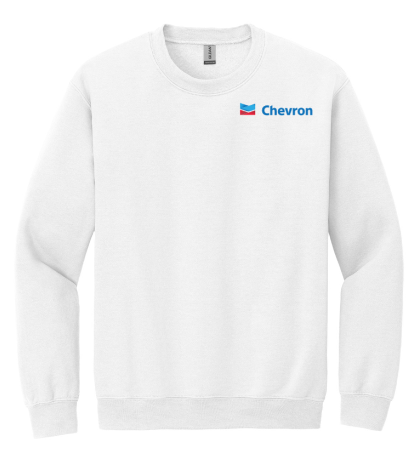 White Heavy Blend™ Crewneck Sweatshirt