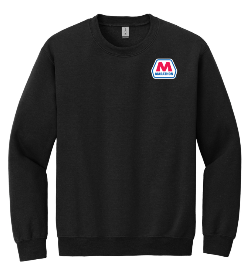 Black Heavy Blend™ Crewneck Sweatshirt