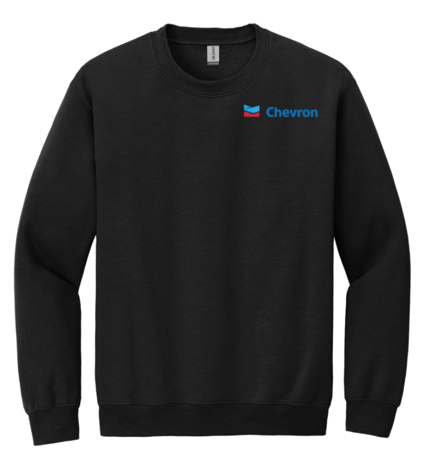 Black Heavy Blend™ Crewneck Sweatshirt