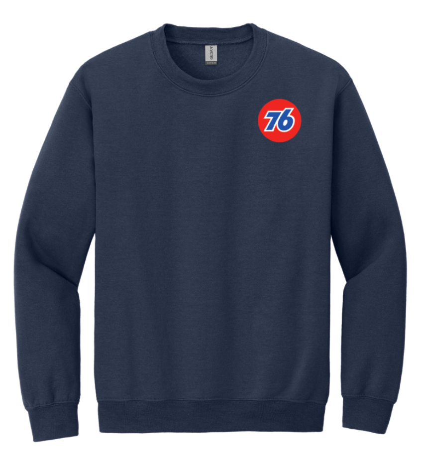 Navy Heavy Blend™ Crewneck Sweatshirt