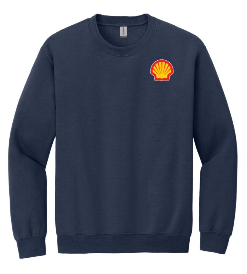 Navy Heavy Blend™ Crewneck Sweatshirt