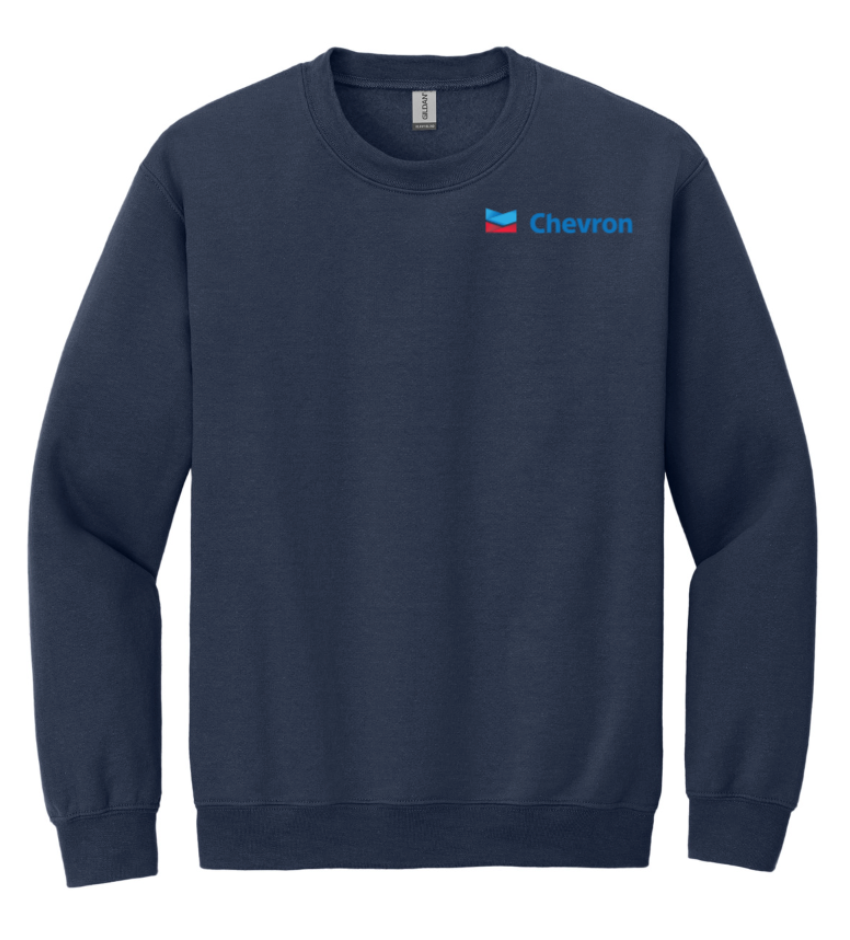 Navy Heavy Blend™ Crewneck Sweatshirt