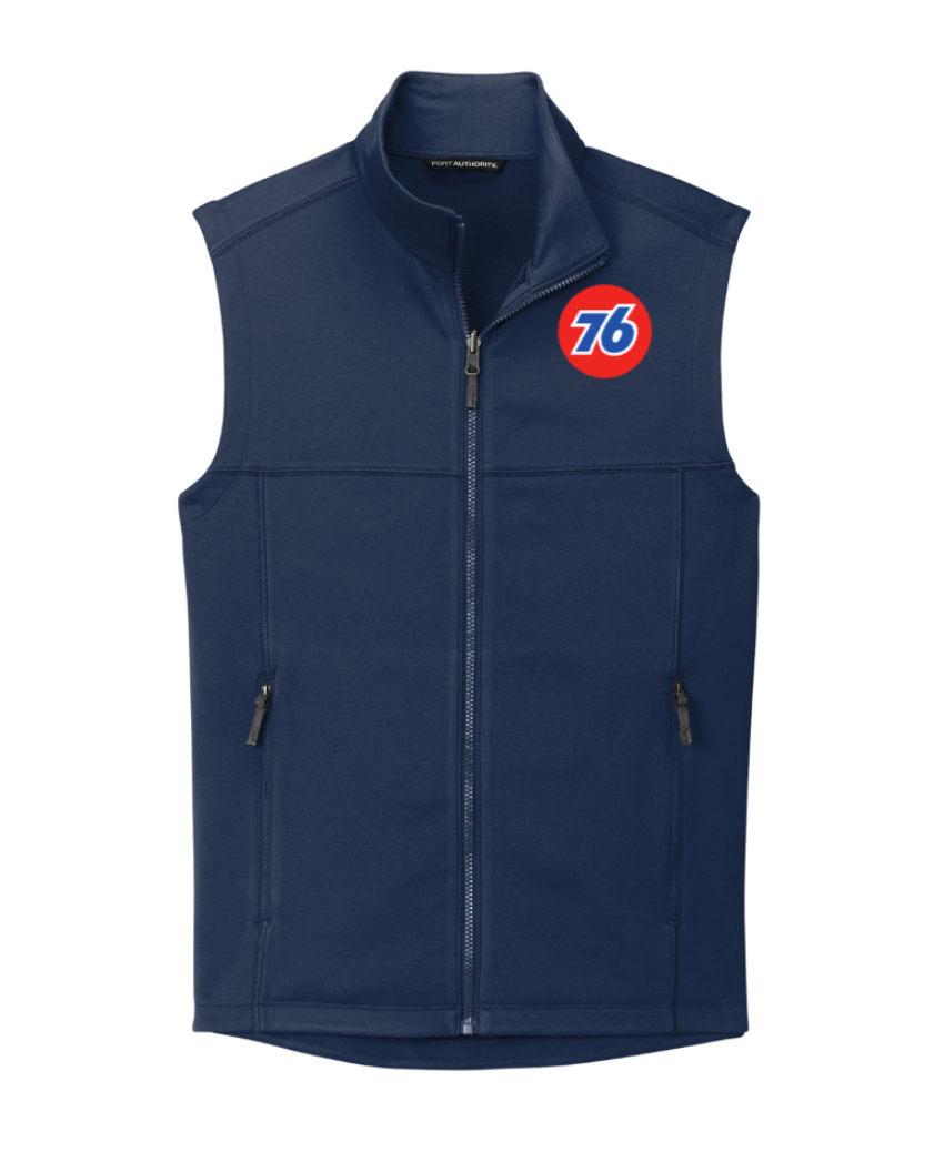 Navy Port Authority® Collective Smooth Fleece Vest