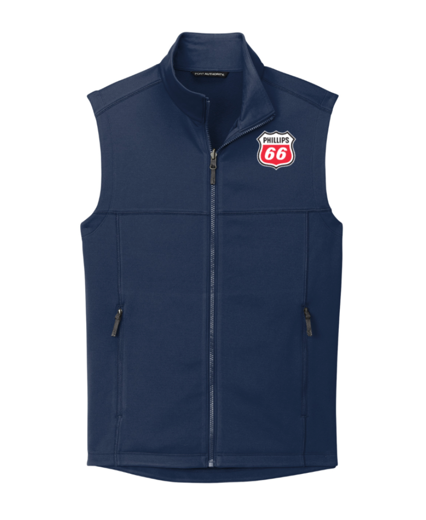 Navy Port Authority® Collective Smooth Fleece Vest