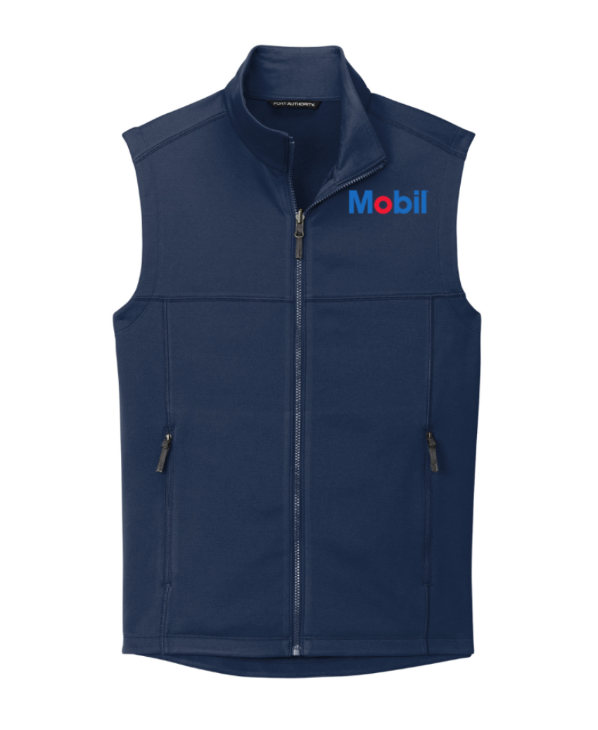 Navy Port Authority® Collective Smooth Fleece Vest