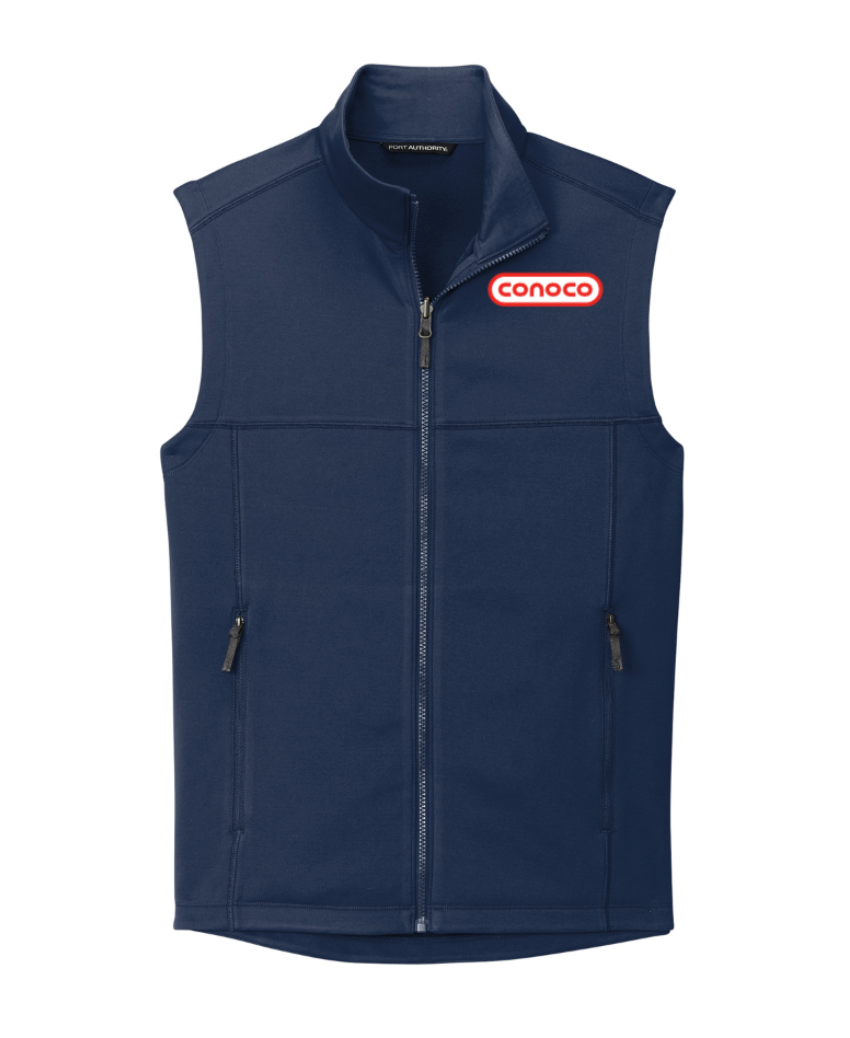 Navy Port Authority® Collective Smooth Fleece Vest