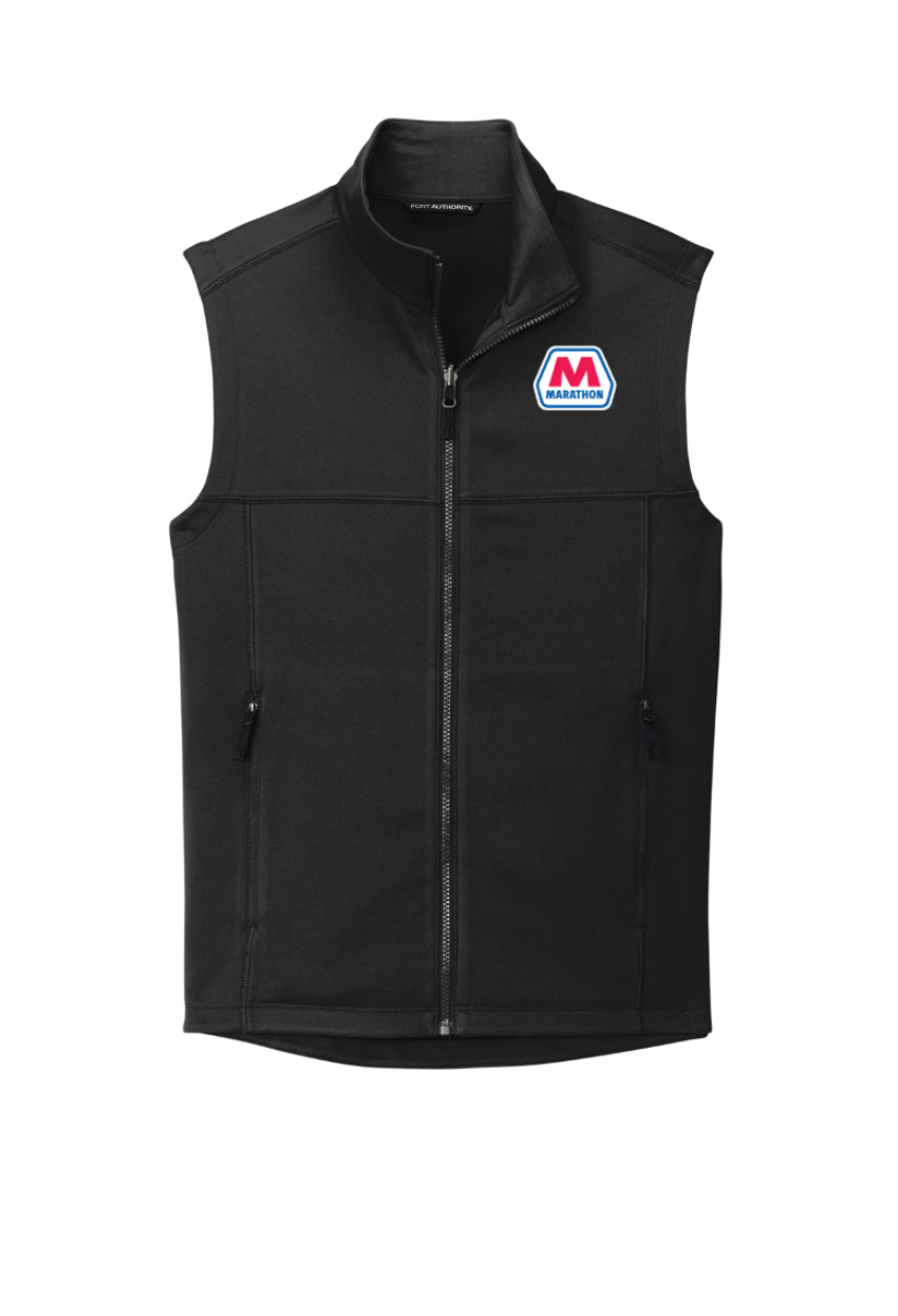 Black Port Authority® Collective Smooth Fleece Vest