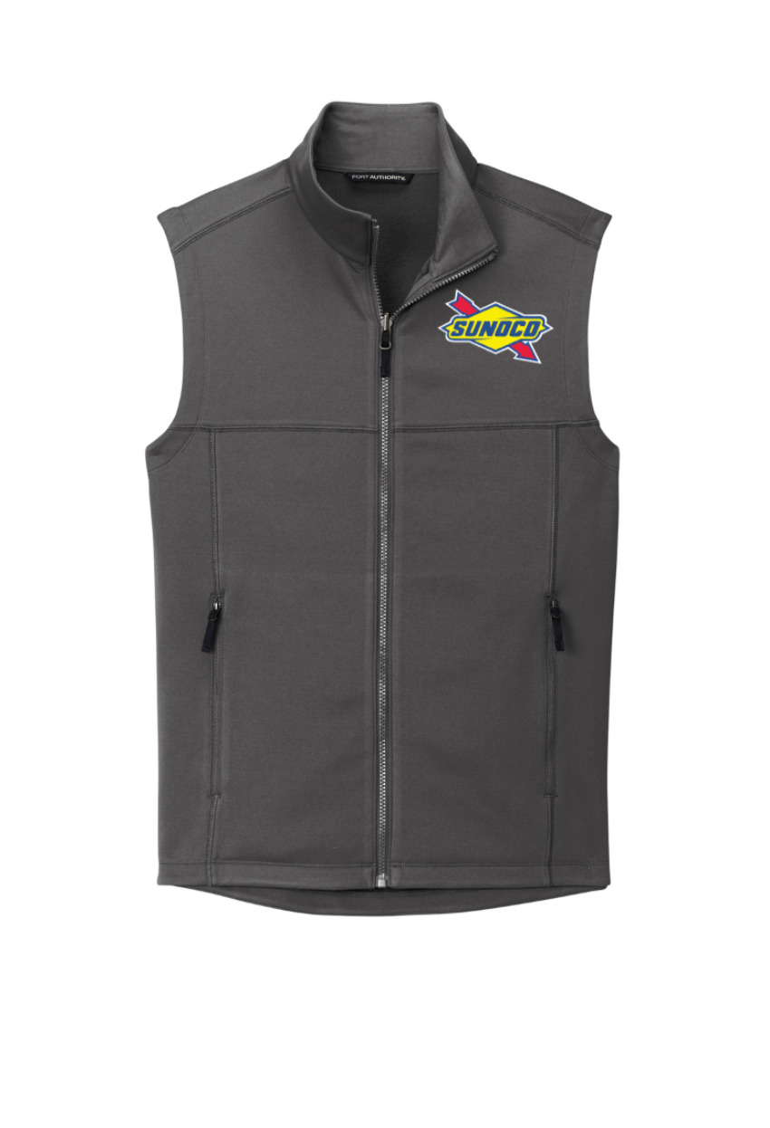 Grey Port Authority® Collective Smooth Fleece Vest