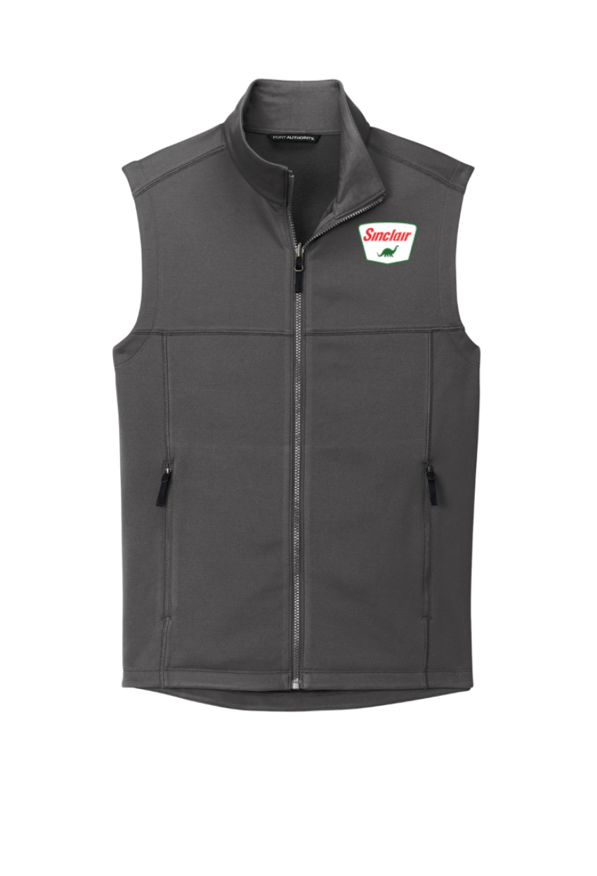 Grey Port Authority® Collective Smooth Fleece Vest