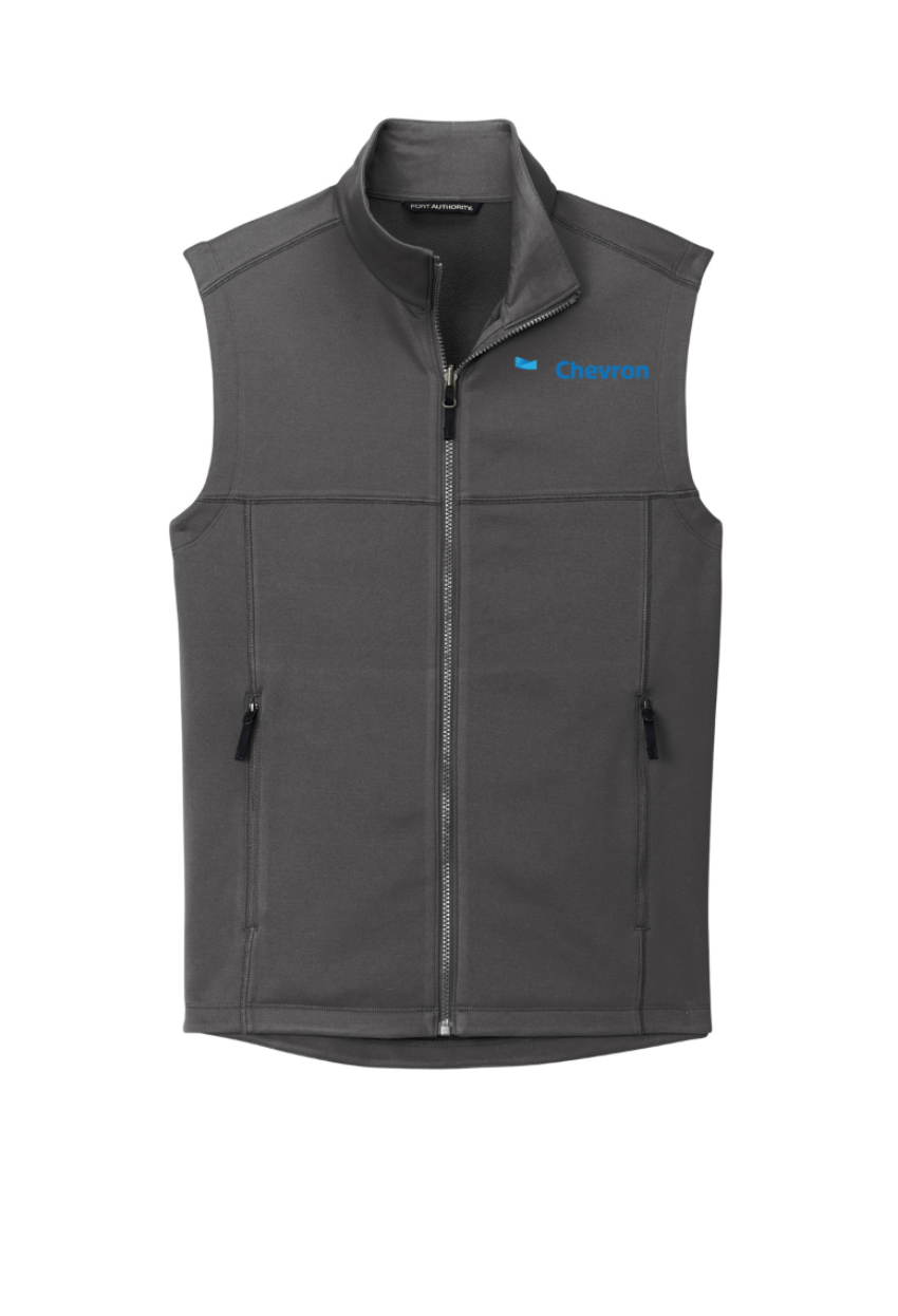 Grey Port Authority® Collective Smooth Fleece Vest