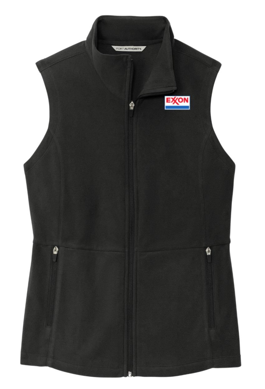 Black Port Authority® Ladies Accord Microfleece Vest