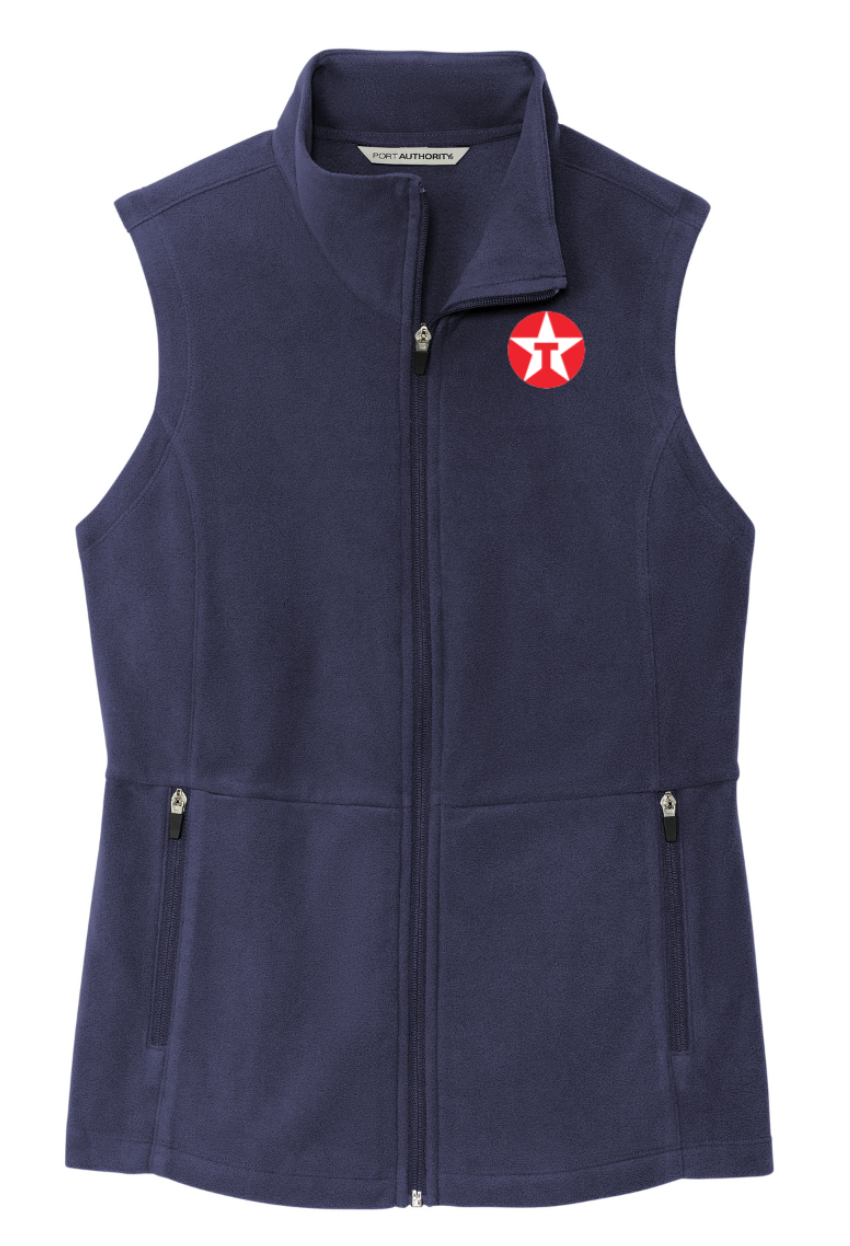 Navy Port Authority® Ladies Accord Microfleece Vest