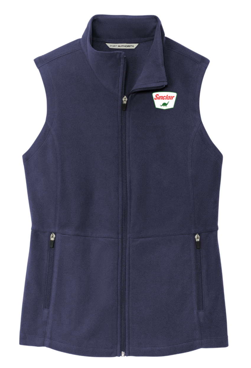 Navy Port Authority® Ladies Accord Microfleece Vest