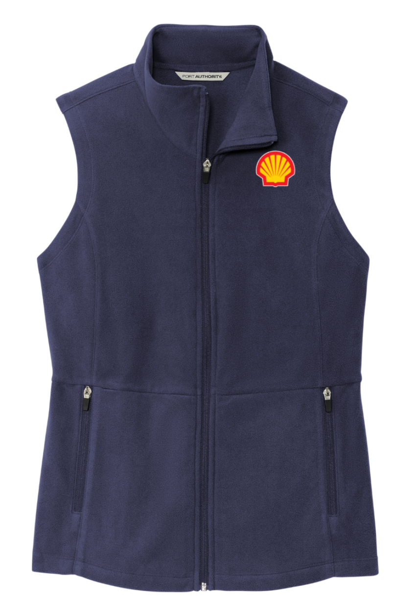 Navy Port Authority® Ladies Accord Microfleece Vest