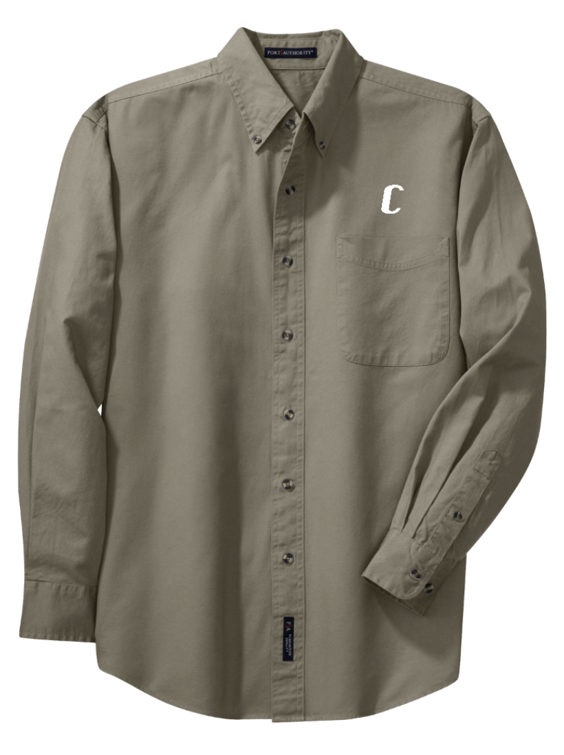 Tall Long Sleeve Twill Shirt