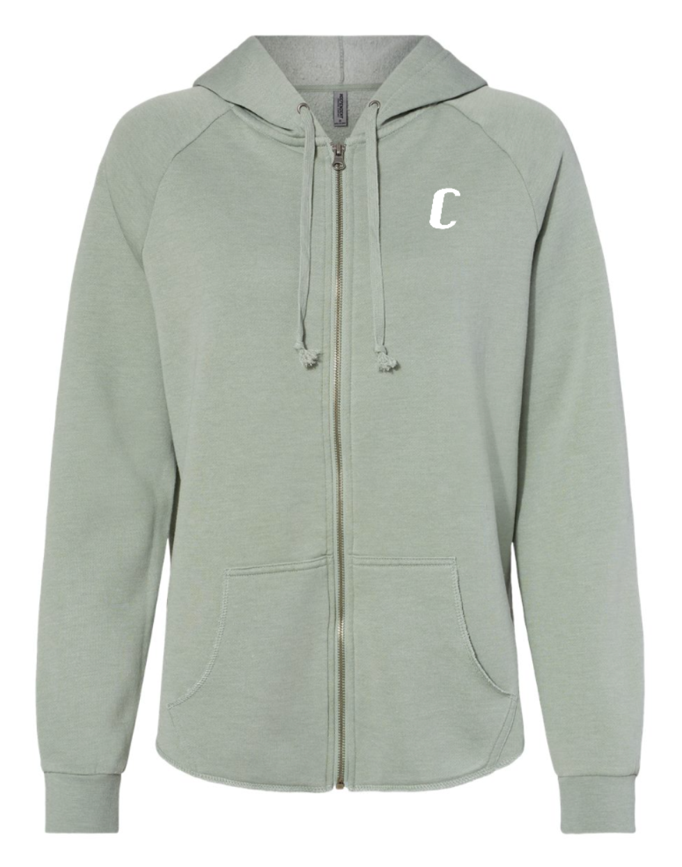 Women's California Wave Wash Full-Zip Hooded Sweatshirt