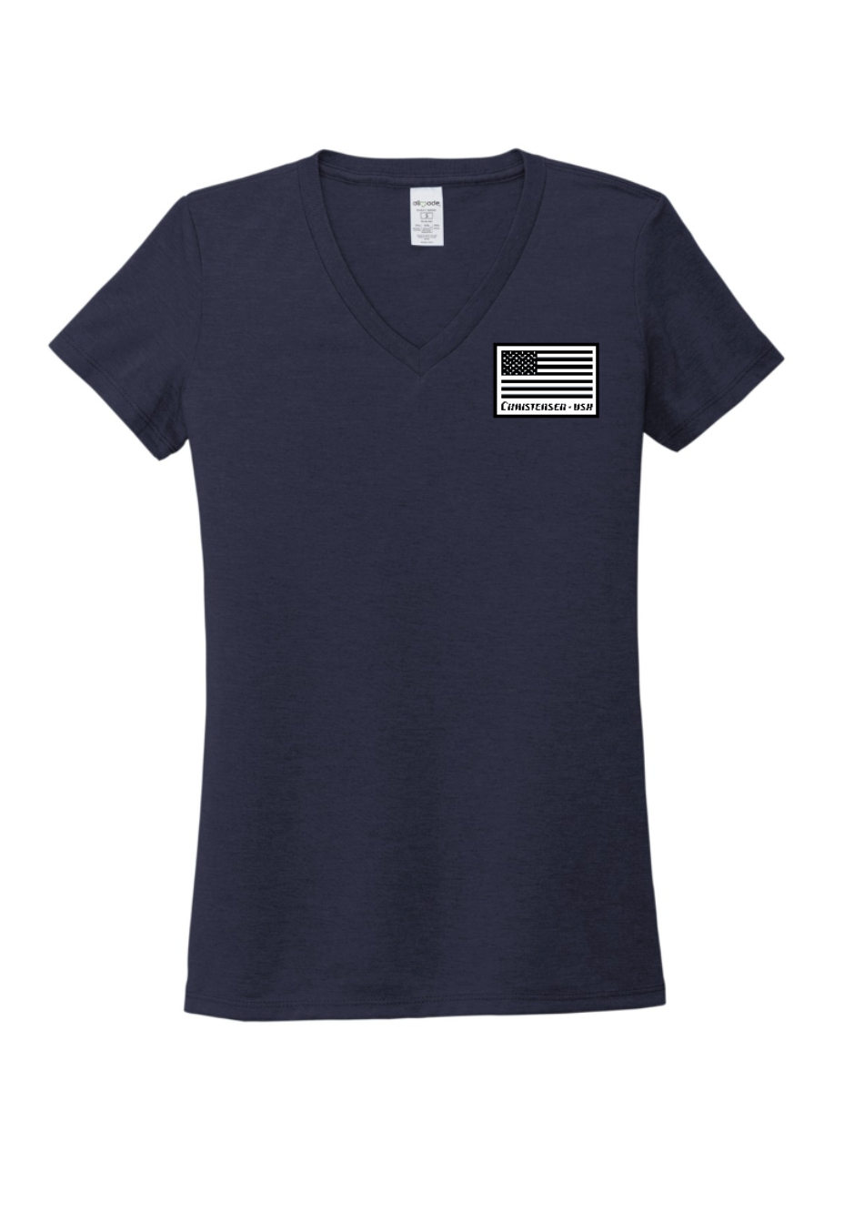 Allmade® Women’s Tri-Blend V-Neck Tee