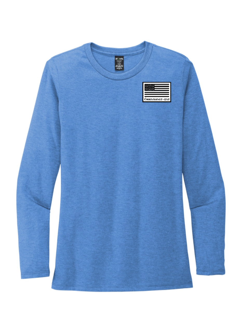 Allmade® Women’s Tri-Blend Long Sleeve Tee