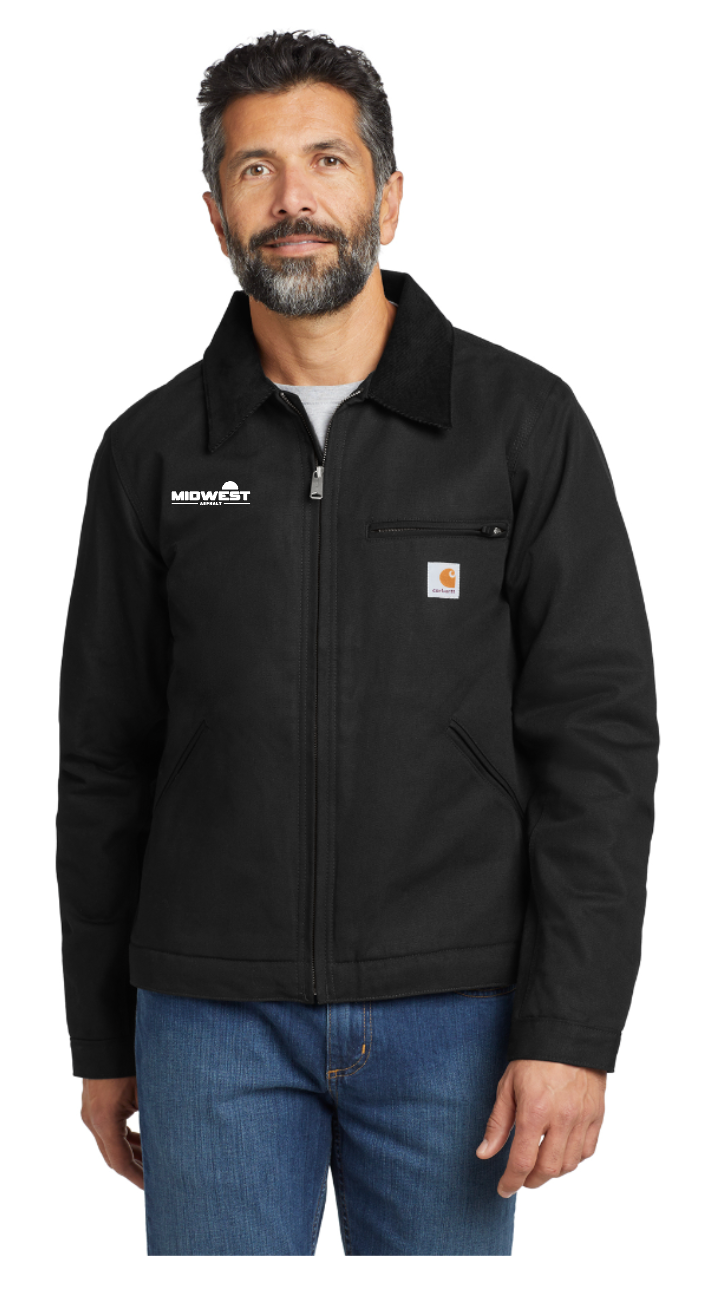 Midwest Asphalt Carhartt® Tall Detroit Jacket