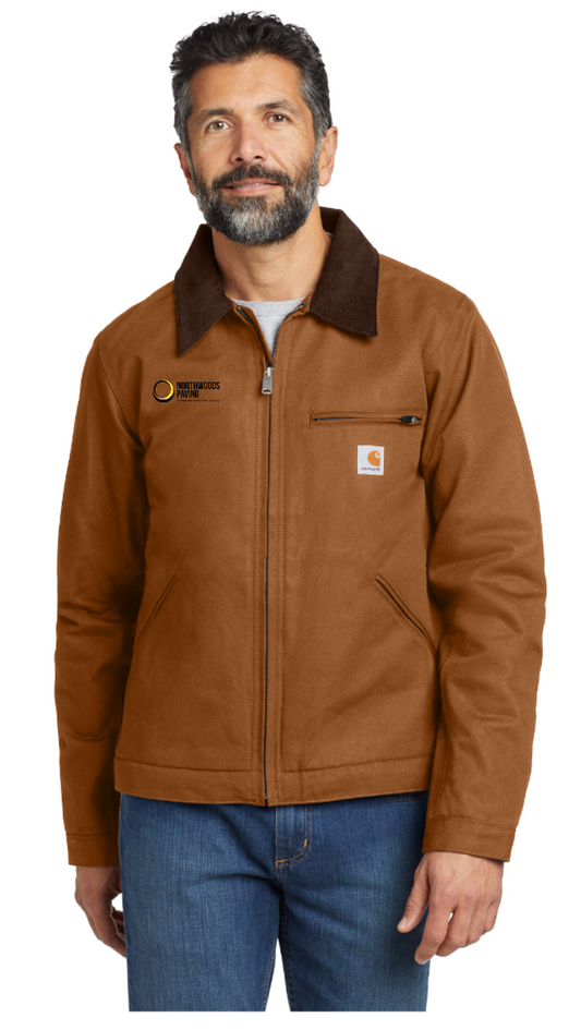 Northwoods Paving Carhartt® Tall Detroit Jacket