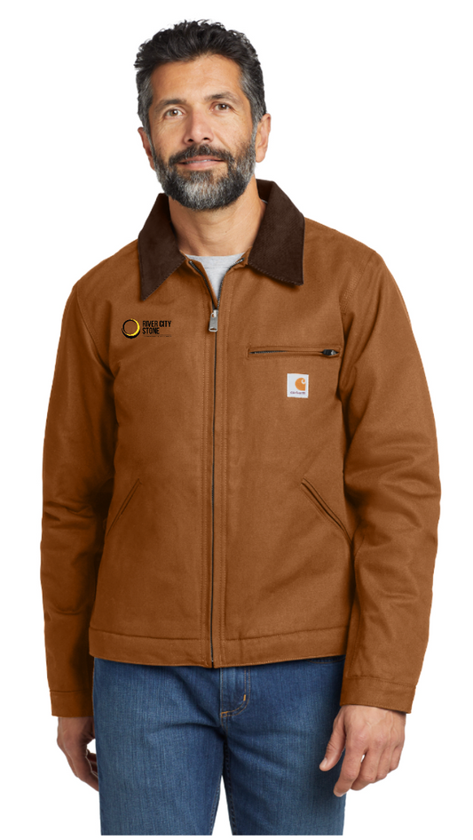 River City Stone Carhartt® Tall Detroit Jacket