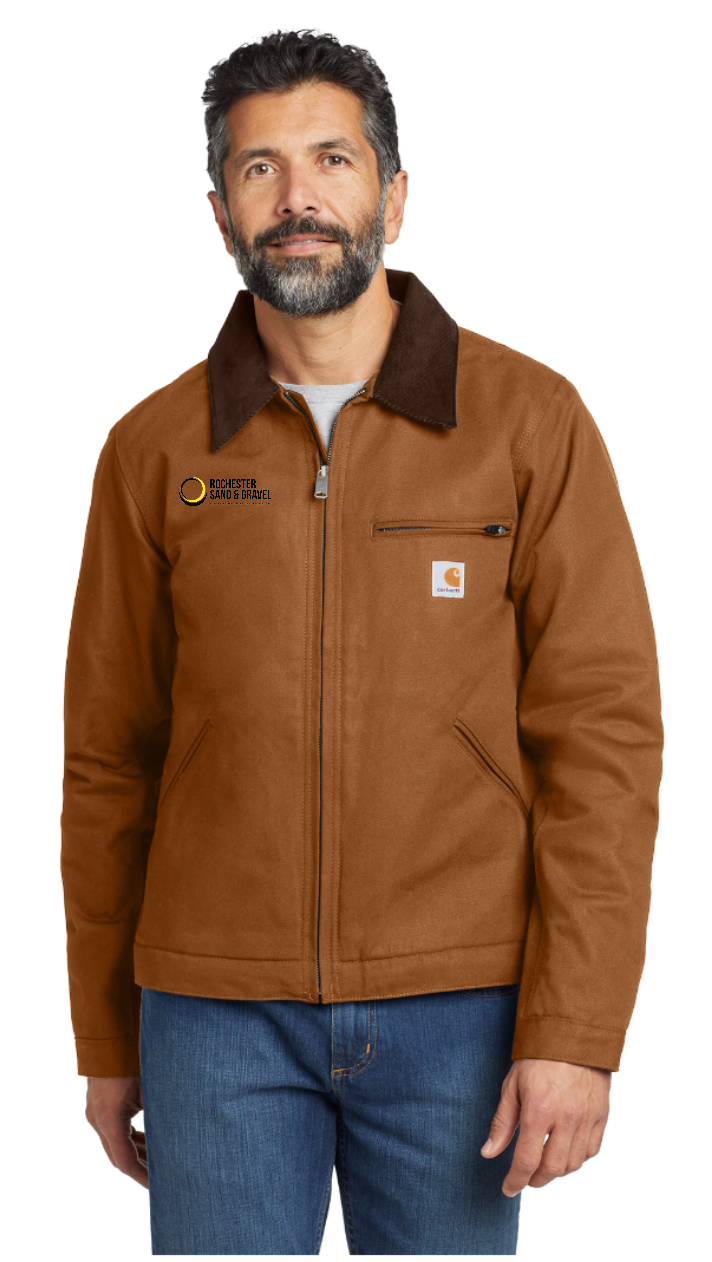 Rochester Sand and Gravel Carhartt® Tall Detroit Jacket