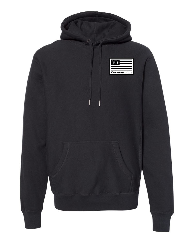 Premium Heavyweight Cross-Grain Hooded Sweatshirt