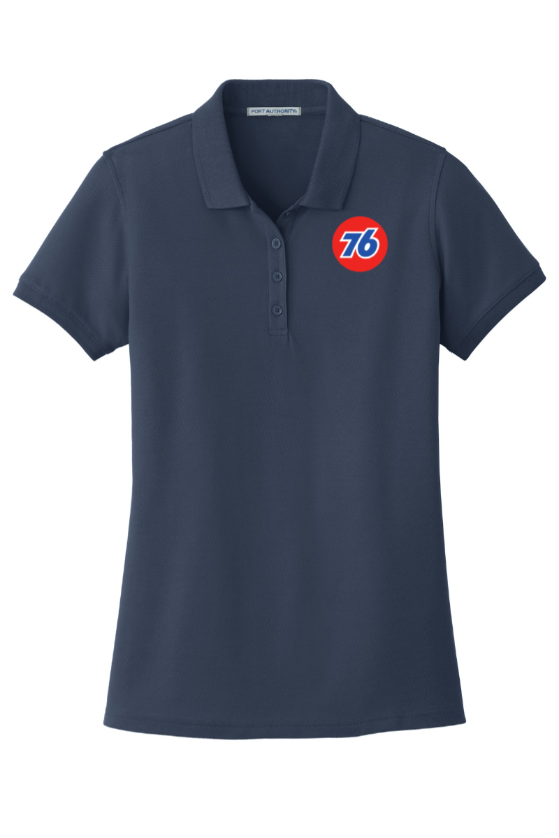 Navy Port Authority® Ladies Core Classic Pique Polo