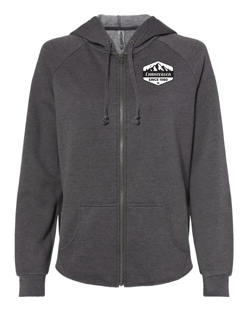 Women's California Wave Wash Full-Zip Hooded Sweatshirt