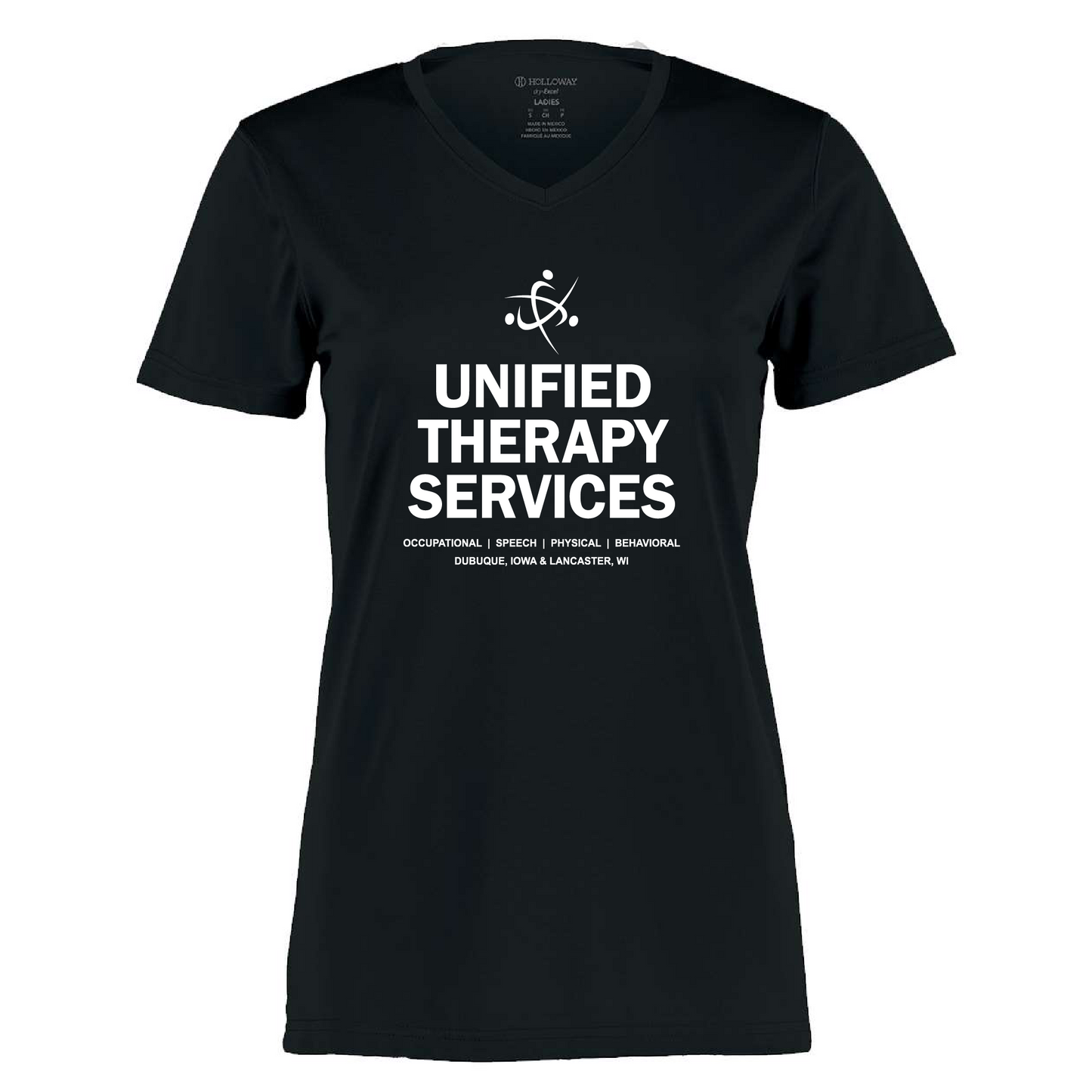 Unified Therapy Holloway Dri-Fit Ladies Tee Full Logo