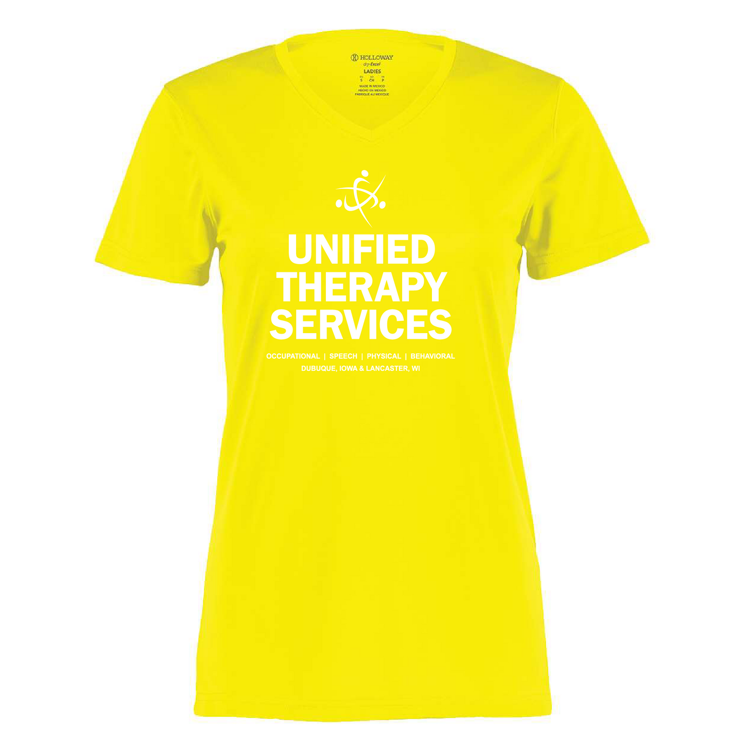 Unified Therapy Holloway Dri-Fit Ladies Tee Full Logo