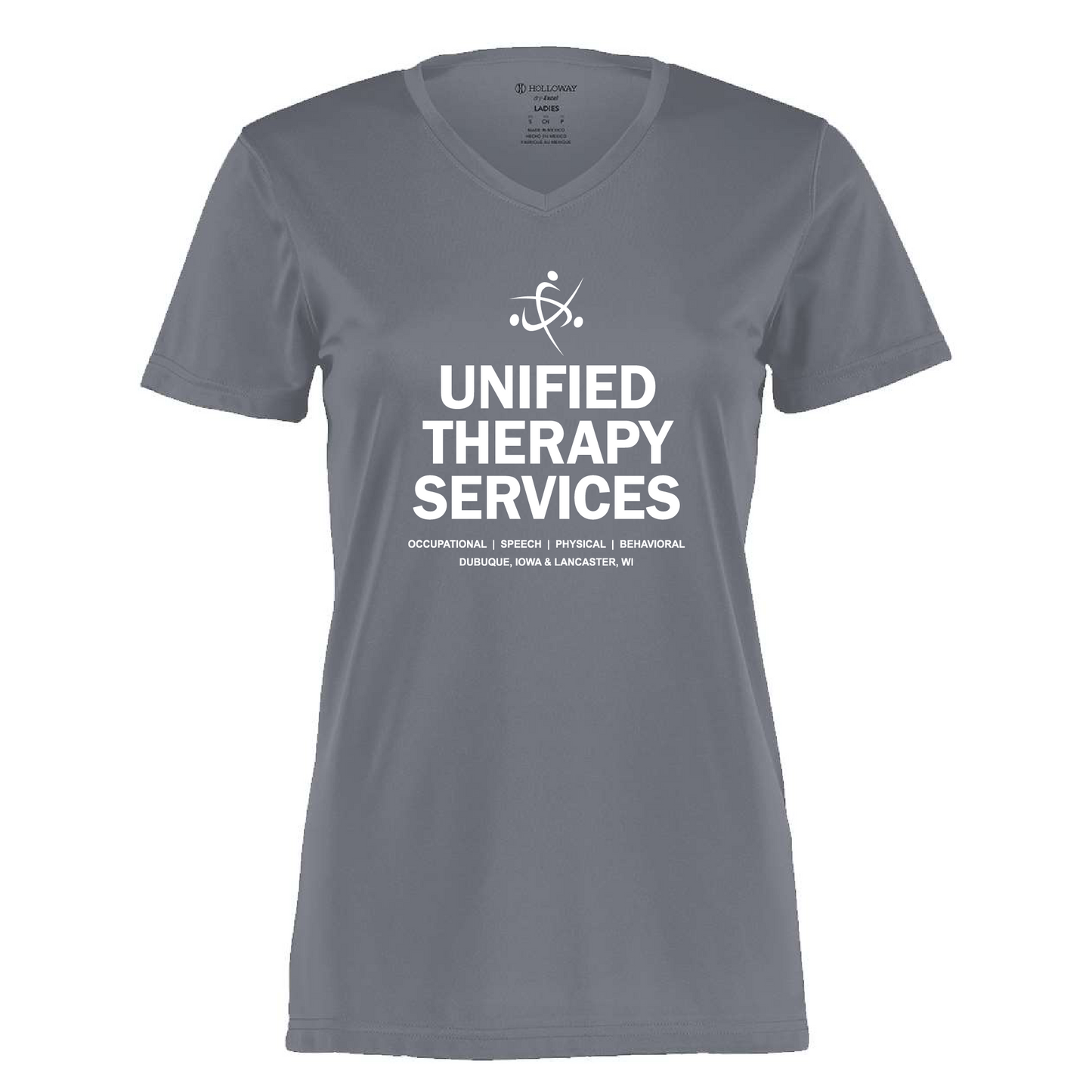 Unified Therapy Holloway Dri-Fit Ladies Tee Full Logo