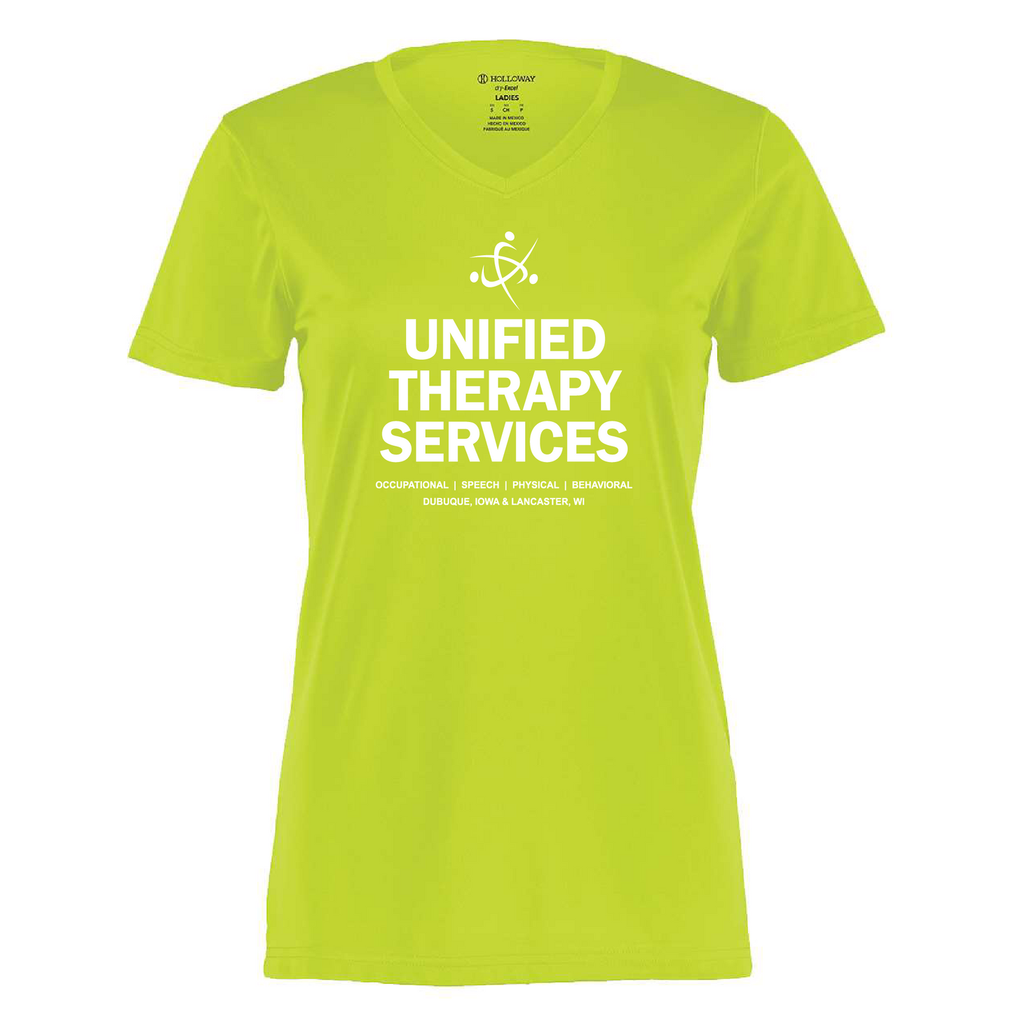 Unified Therapy Holloway Dri-Fit Ladies Tee Full Logo