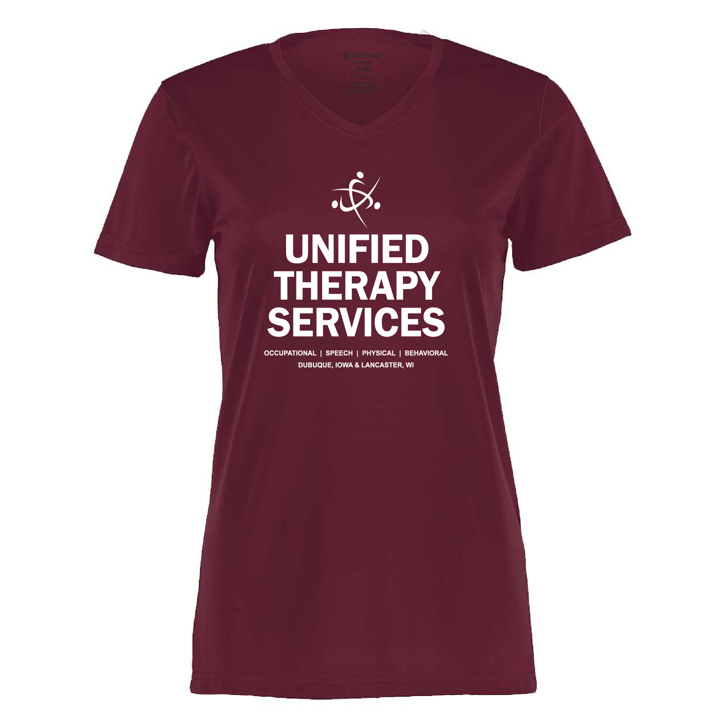 Unified Therapy Holloway Dri-Fit Ladies Tee Full Logo