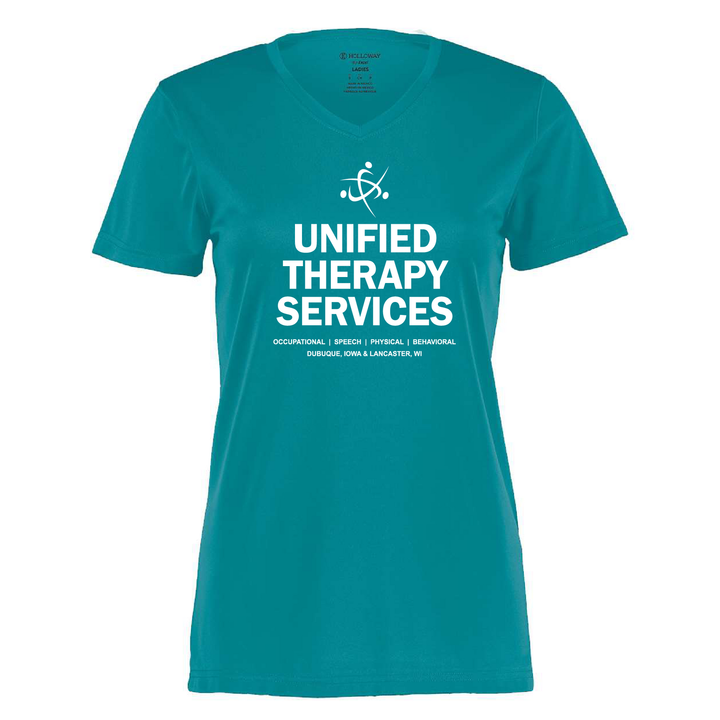 Unified Therapy Holloway Dri-Fit Ladies Tee Full Logo