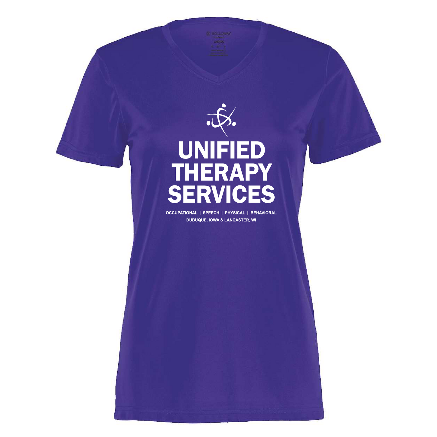 Unified Therapy Holloway Dri-Fit Ladies Tee Full Logo