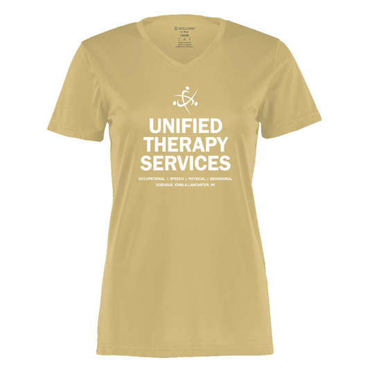 Unified Therapy Holloway Dri-Fit Ladies Tee Full Logo