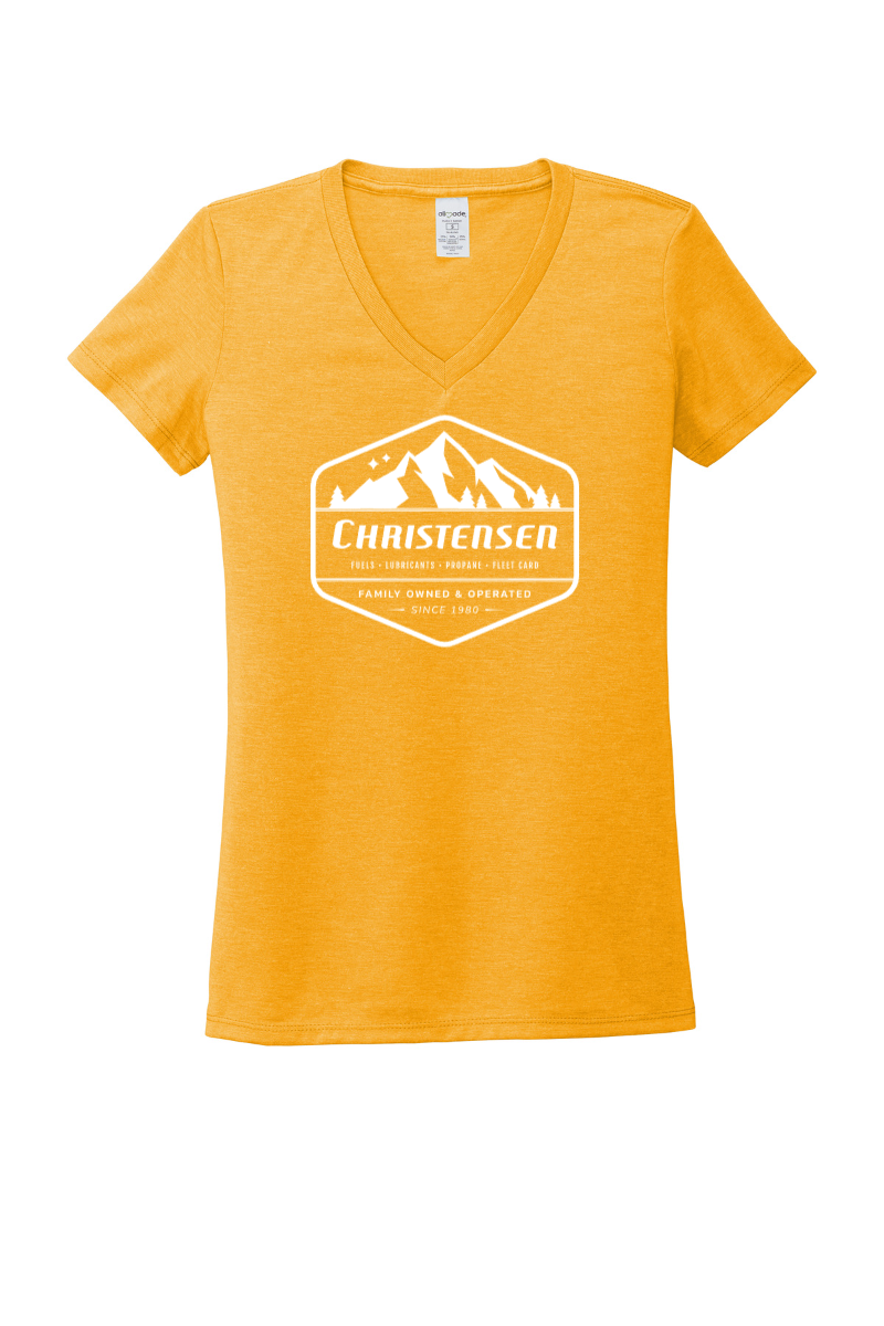 Allmade® Women’s Tri-Blend V-Neck Tee