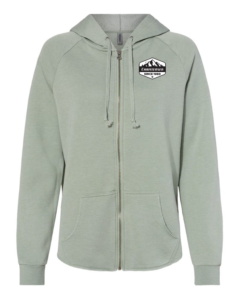 Women's California Wave Wash Full-Zip Hooded Sweatshirt