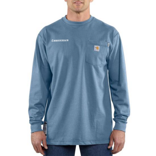 Carhartt Flame-Resistant Force® Long Sleeve Cotton T-Shirt