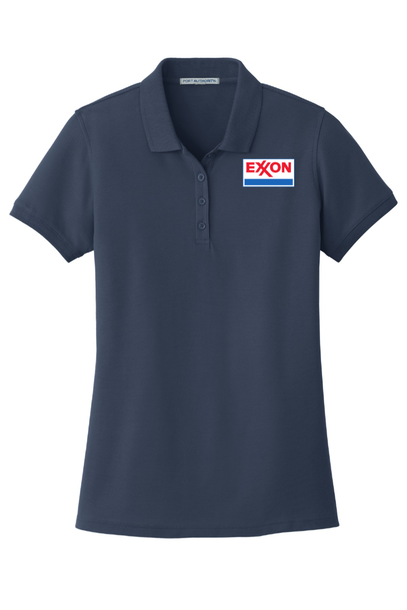 Navy Port Authority® Ladies Core Classic Pique Polo