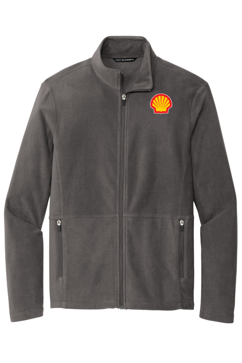 Grey Port Authority® Accord Microfleece Jacket