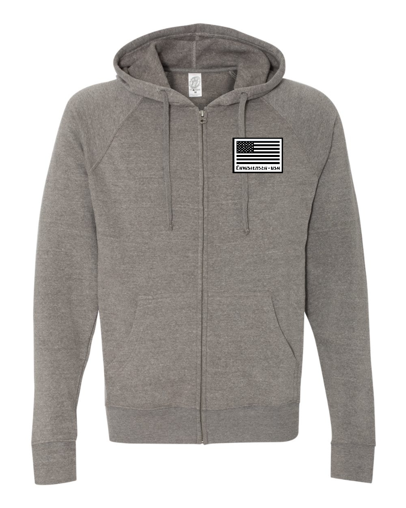 Special Blend Raglan Full-Zip Hooded Sweatshirt