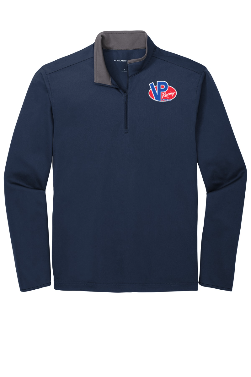 Navy Port Authority ® Silk Touch ™ Performance 1/4-Zip