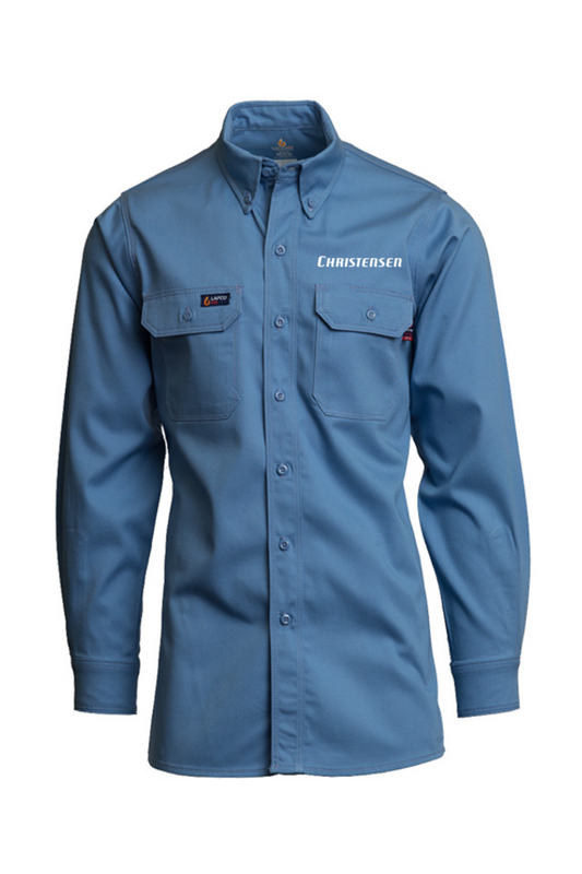 Lapco Fire Resistant Shirt Blue